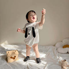 24 summer new Korean style baby harem ins style puppy style baby harem children's bag fart clothing baby clothes