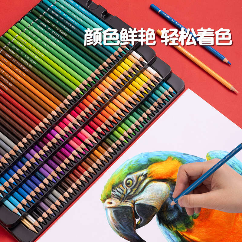 Caja de hierro de Detox color pincel de color soluble en agua pincel de color pincel de color pincel de color 48 color