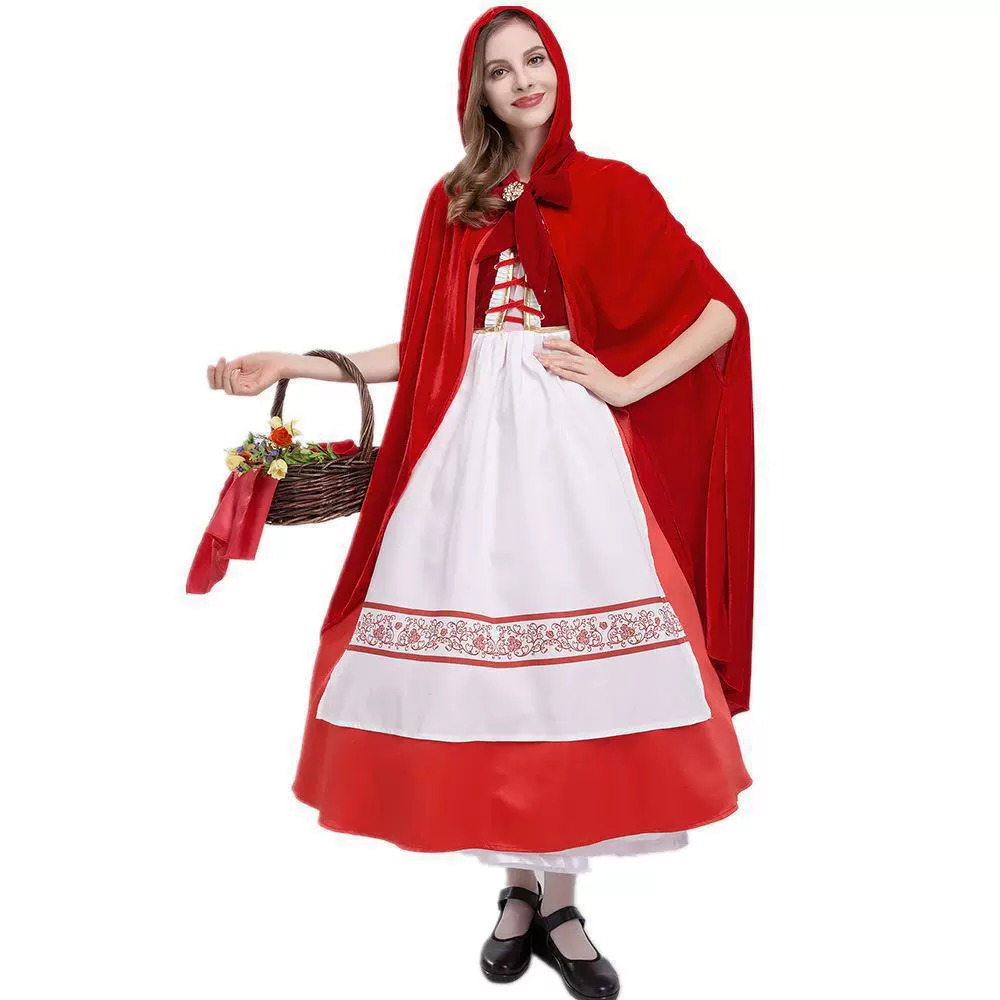 Красная Шапочка, костюм, хэллоуин, косплей, выпускной вечер