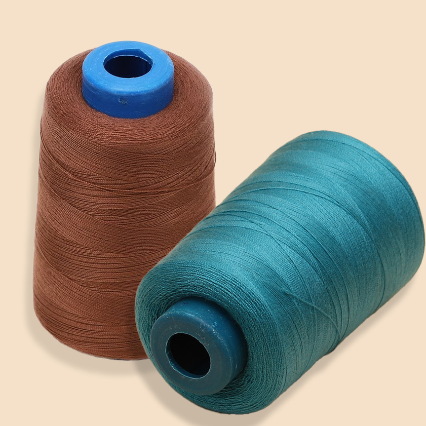 202缝纫线大卷高速涤纶缝纫线23色中粗线大卷箱包线缝纫机线白线