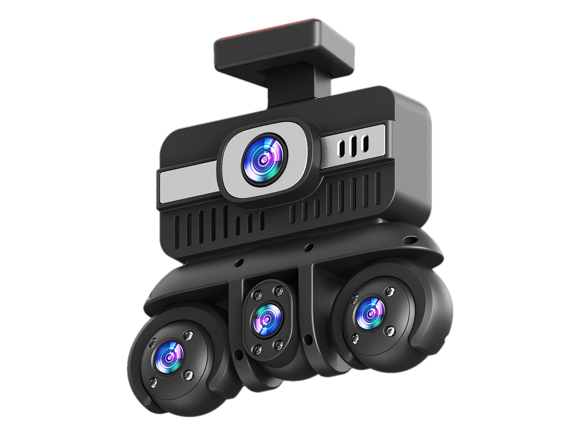 W18-5 Lens Dashcam 3.16-inch 1080P Five-Channel Camera Manufacturer's Best-Selling Product for Foreign Trade and E-commerce on Amazon
