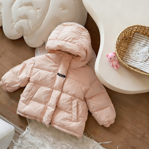 Children's down jacket with down