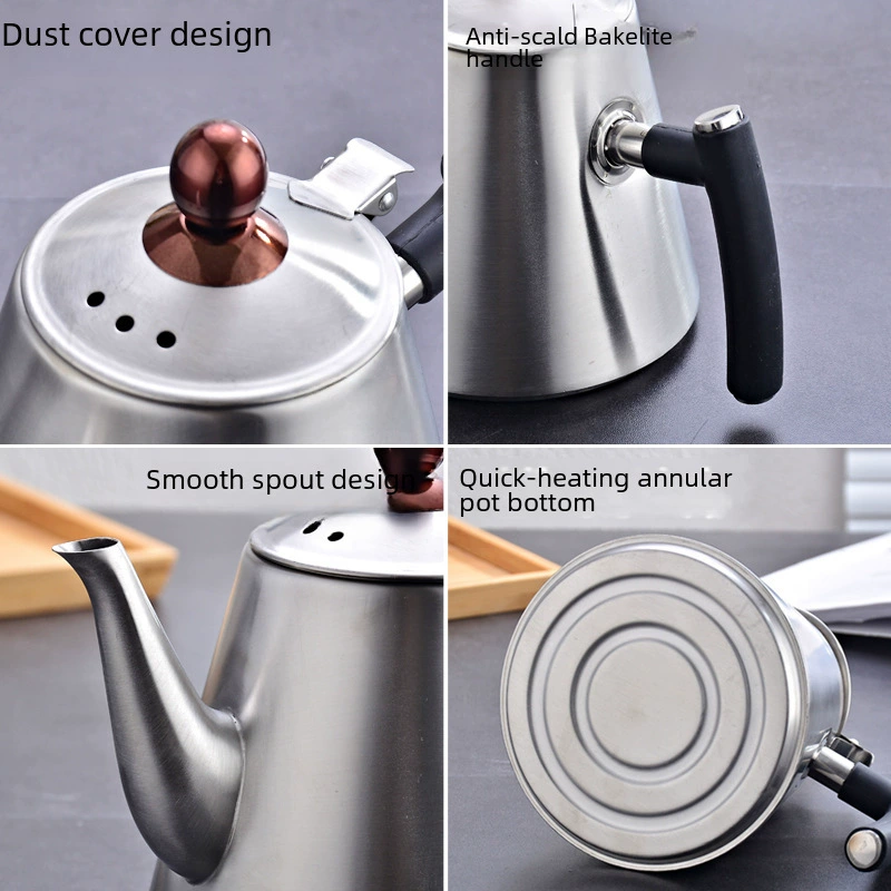 Electromagnetic teapot stainless steel, tea set