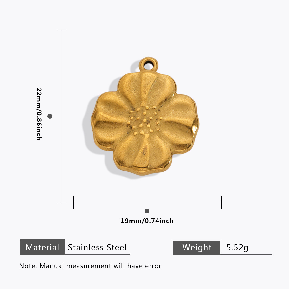 7g Weight Pendant Jewelry Making Type 17.5*17.5mm, 19*22mm, 26*42mm Jewelry Making Size 18K Gold Plated Plating Material Acrylic Pearl, Zircon Inlay Material DIY Jewelry Accessories Classification 5 PCS/Package Quantity 304 Stainless Steel Material Sun, Leaves, Flower Pattern All Seasons Season Enamel, Inlay Design IG Style Style 5 PCS/Package 17.5*17.5mm 19*22mm 26*42mm 304 Stainless Steel Acrylic Pearl Zircon 18K Gold Plated Sun Leaves Flower Pendant DIY Jewelry Accessories 8
