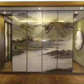 定 制玻璃夹胶膜宽幅2.6米可定 制UV暖色调磨砂膜夹胶膜定制