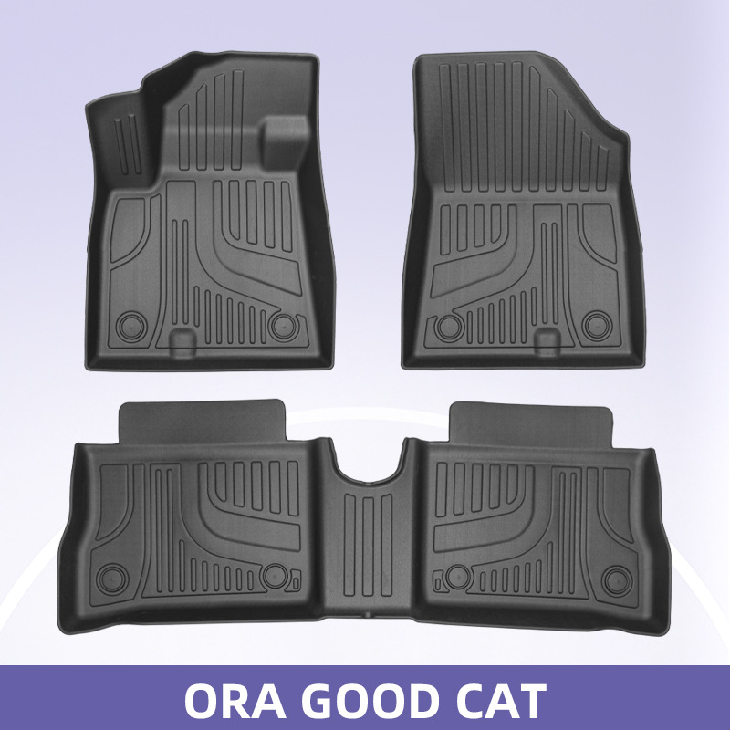 Es adecuado para Euler Good Cat 2021 - 2024 3D todo el tiempo material TPE almohadilla de automóvil almohadilla de suelo antisucio