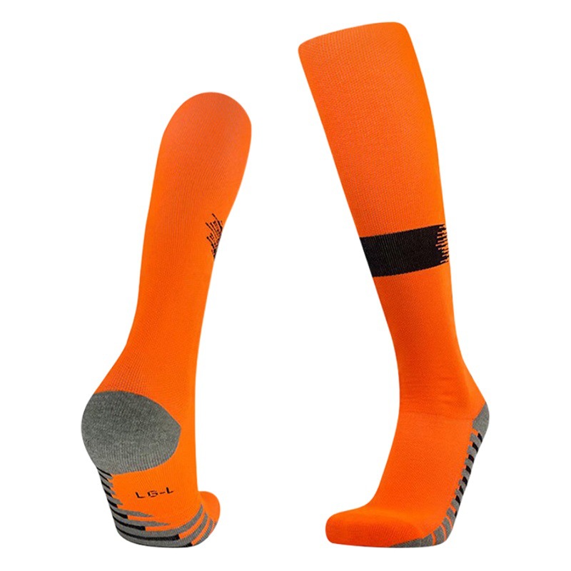 Adult Professional Football Team Socks, Children's Training Non-Slip Sports Breathable Sweat-Absorbent Competition Long Socks Wholesale Fluorescent