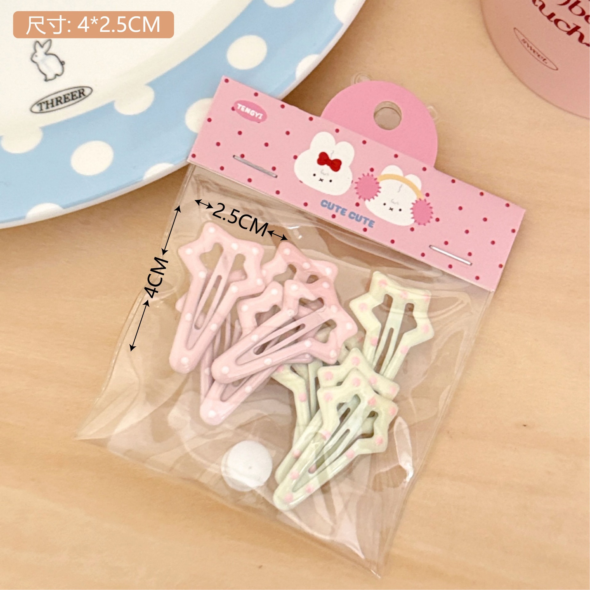 Retro ondulado punto arco clip de cabello boca nicho diseño clips de buía clip de cabello corazón de una niña joyas de cabello