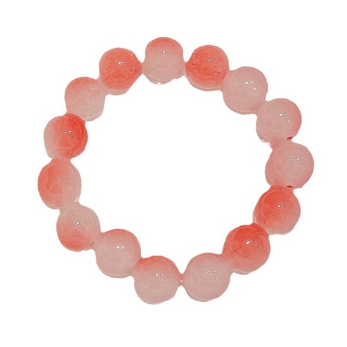 Girls play with bracelets, best friends play with beads, hand-made bracelets with bodhi girls, loose beads for elementary school students, bead bracelets