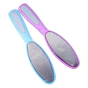 Non-hurt foot stainless steel foot grinder foot grinding stone peeling pedicure tool foot rubbing board foot grinding board foot rubbing device
