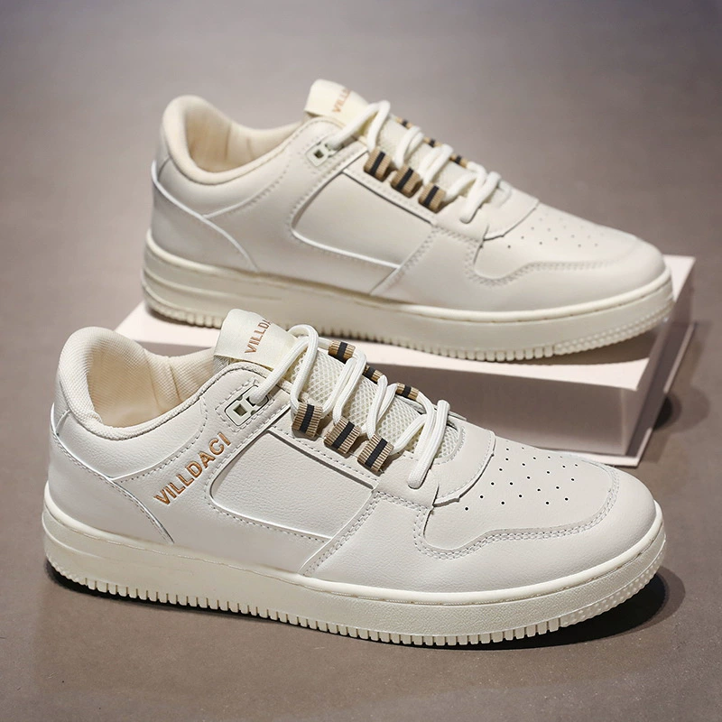 Повседневные маленькие белые туфли мужской 2025 новый дышащий универсальный спортивный мужская обувь Ren Hong Kong модные туфли