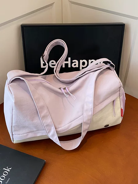 Cross-Border Travel Fitness Yoga Bag, Single Shoulder Bag for Women and Men, Cross-Border Dry and Wet Separation, Customized Independent Shoe Compartment, Large Capacity Wholesale