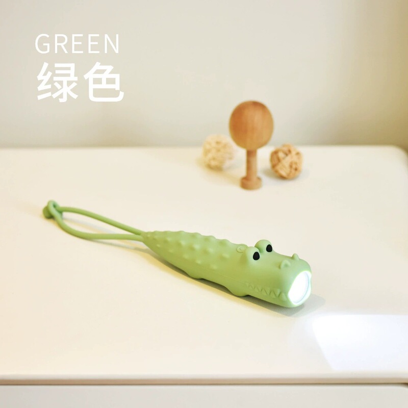 新品動物シリコン懐中電灯子供小型携帯ミニ家庭用無極調光ぼんやり萌えナイトライト|undefined
