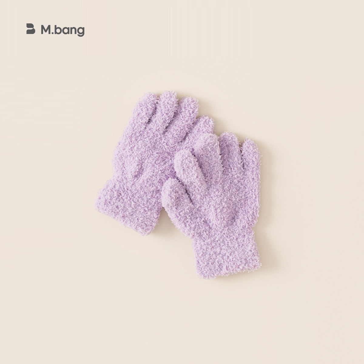 Yoobao ropa infantil guantes de niñas amor guantes de lana otoño y invierno nuevo bebé dulce guantes de punto de cinco dedos