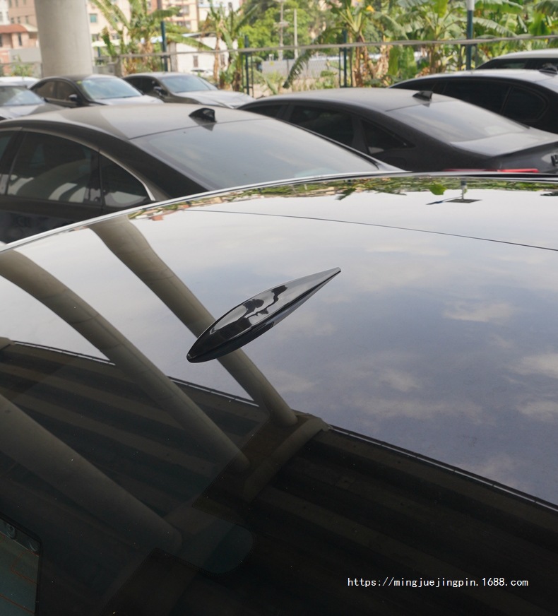 Factory Direct Sales Car Spoiler Strip Modification Universal Noise Reduction Modified Rear Wing Fixed Wind Pressure Rear Wing Anti-Collision Decorative Sticker