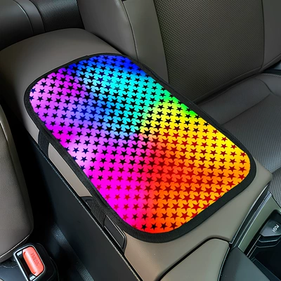 armrest cushion with fun patterns, Armrest box pad - zkfs085