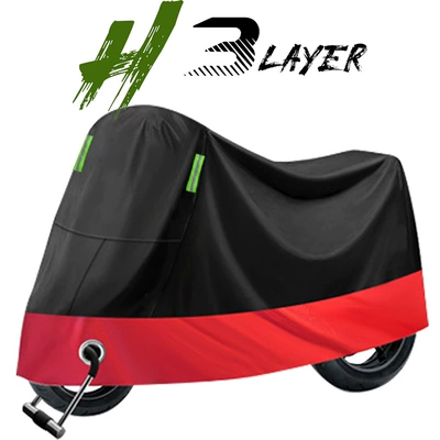 cover, waterproof and dustproof universal | Car clothing - m18080100cm-black-and-red