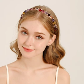 插梳;发带;皇冠