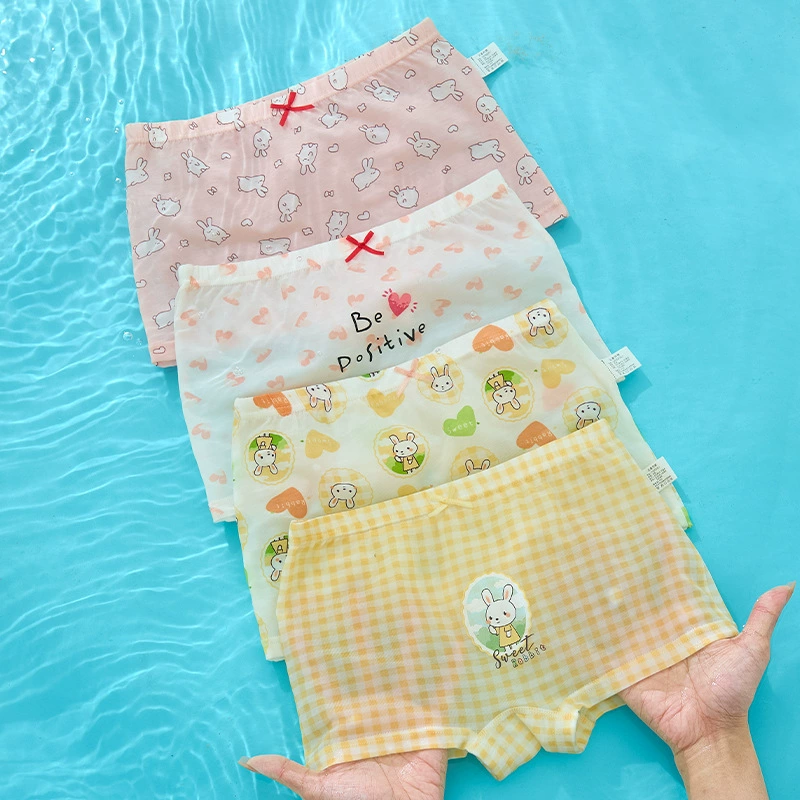 Children's underwear, silk thin summer shorts