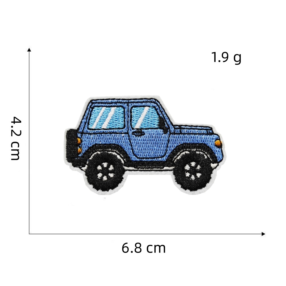 1 Piece 1 Set Cute Animal Letter Nonwoven Polyester Clothing Sticker Patches display picture 1