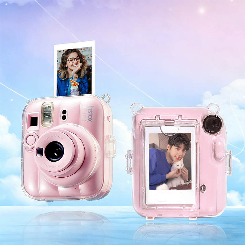 In-stock Fujifilm Instax Mini 13 transparent photo case crystal protective camera cover