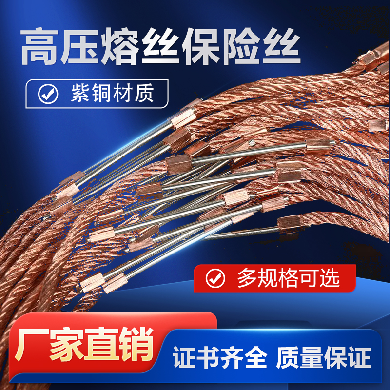 高压保险丝熔丝10KV-10A20A50A100A变压器令克跌落式熔断器熔丝