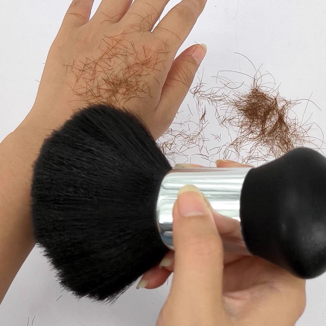 Barbero Cepillo profesional Peluquería Cepillo suave Cepillo de corte de cabello Cepillo de limpieza Cepillo de cabello roto Suministros de peluquería para el hogar