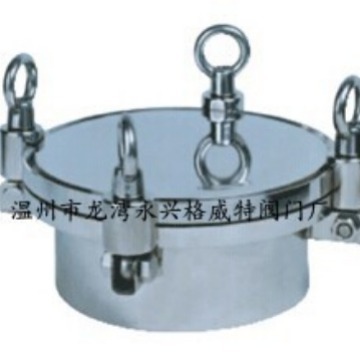 温州卫生级不锈钢法兰快开人孔