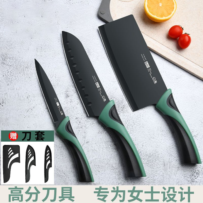 Cuchillos dormitorio afilado cortador de carne cuchillo de cocina casero cortador de fruta cuchillo de cocinero acero inoxidable