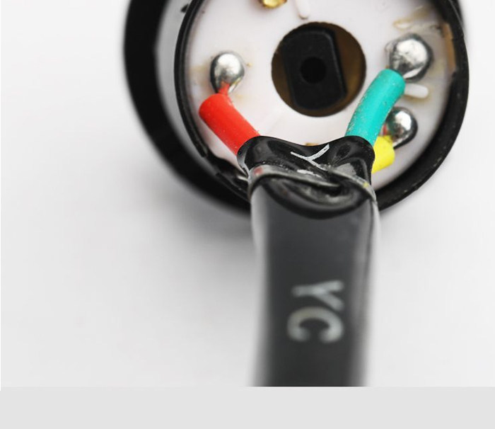 【Pack of 10】Electric Vehicle Ignition Locks Wholesale Power Locks Two-Wire Three-Wire Universal Small Medium Large Lock Accessories