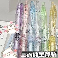 夏のかわいいサンリオの宝の特瓶の中性の筆のinsの赤い本の同項の高い顔の値の学生は書きます。