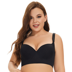 発光無痕下着記憶スチールリング深v小胸が集まって副乳美背調整型ブラジャー8列ボタン