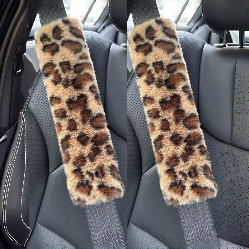 Stuffed Shoulder Cover Car Seat Belt Extended Shoulder Cover Child Seat Protection Anti-Slip Shoulder Strap