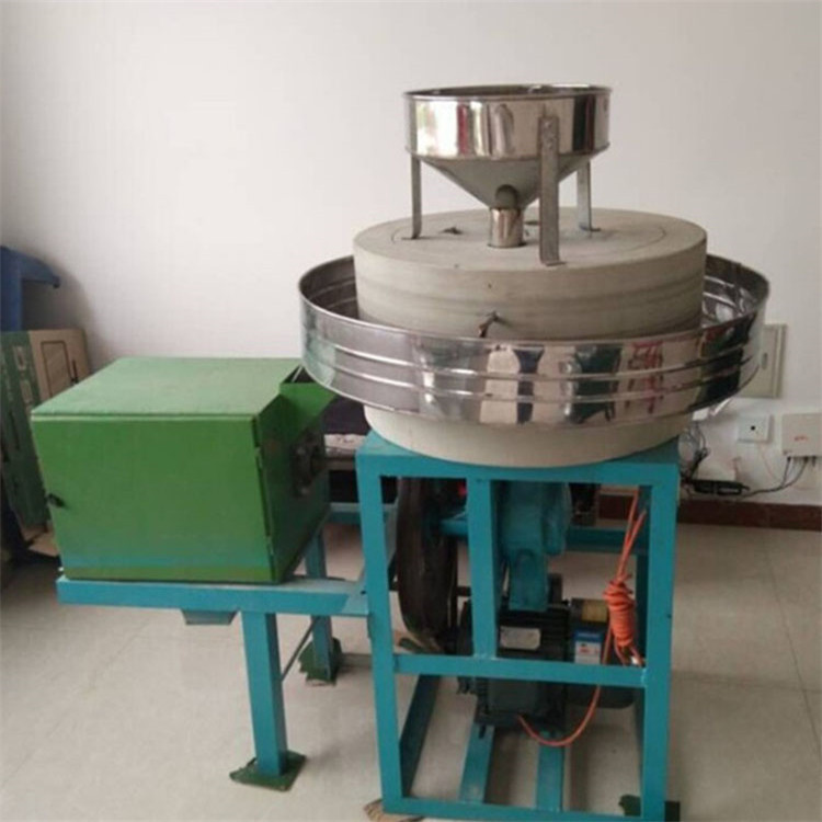 胡椒花椒玉米面研磨机 荞麦黄豆磨面机 多功能磨粉石磨机