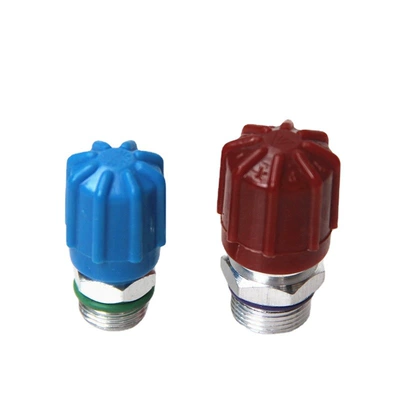 Filling valve valve seat for Mercedes-Benz, BMW and Audi air-conditioning pipeline Snow head fluoridation nozzle with valve core