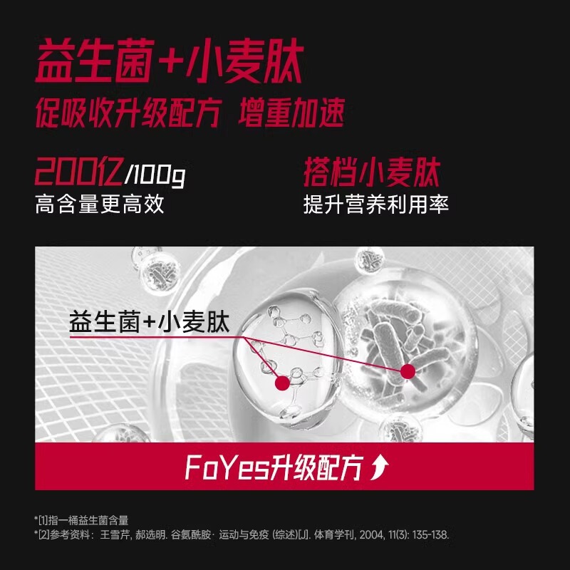 FoYes複合乳清蛋白粉痩せ人運動訓練フィットネス増重筋肉男性分離乳清蛋白粉|undefined