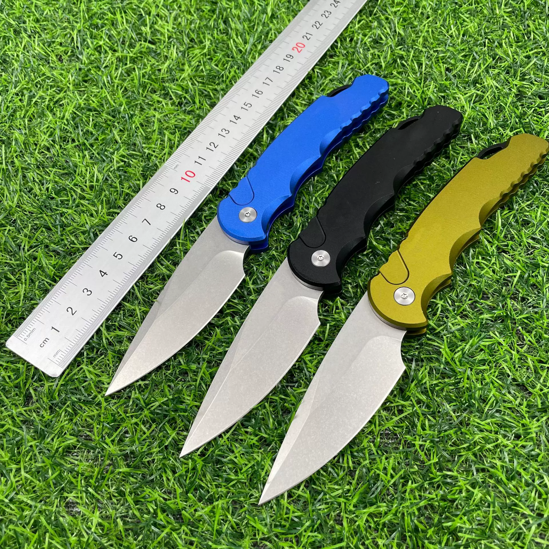 跨境超技术-T501航空铝折刀户外EDC多功能折叠刀随身口袋刀便携