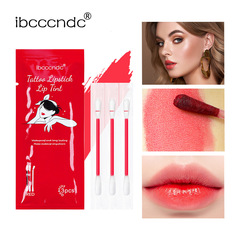 ibcccndc cotton swab lip gloss disposable lip stain matte lipstick cotton swab lip stain, not easy to transfer, cross-border foreign trade