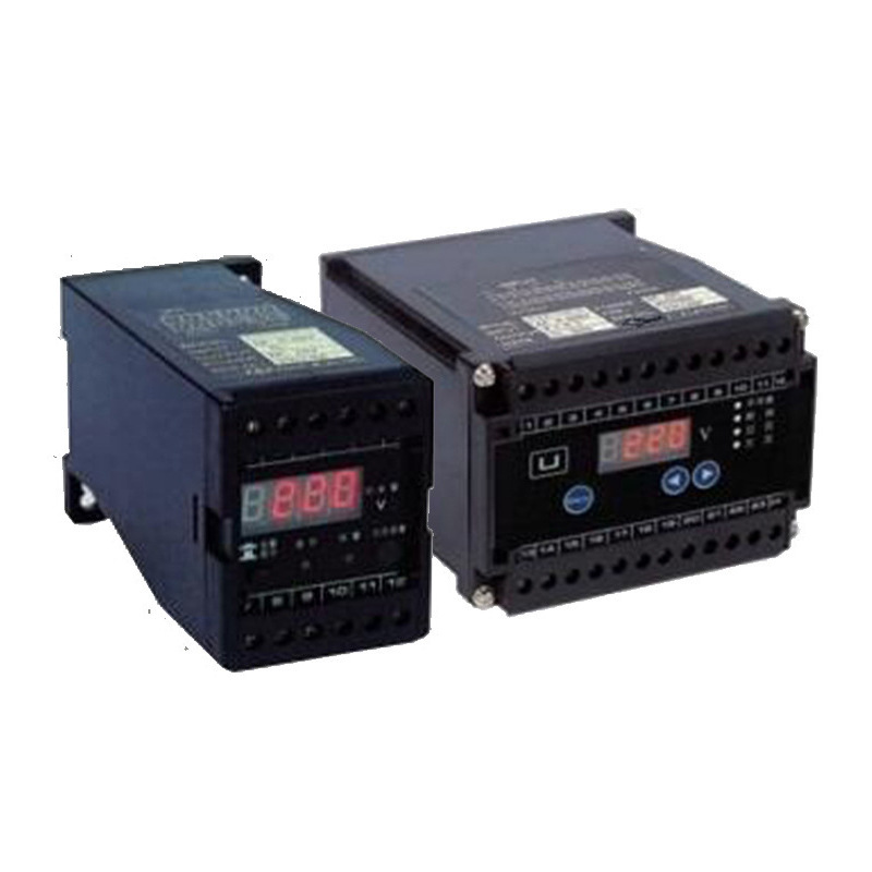 继电器控制电压监控器 4位数码显示电压变送器 实时电压测量器