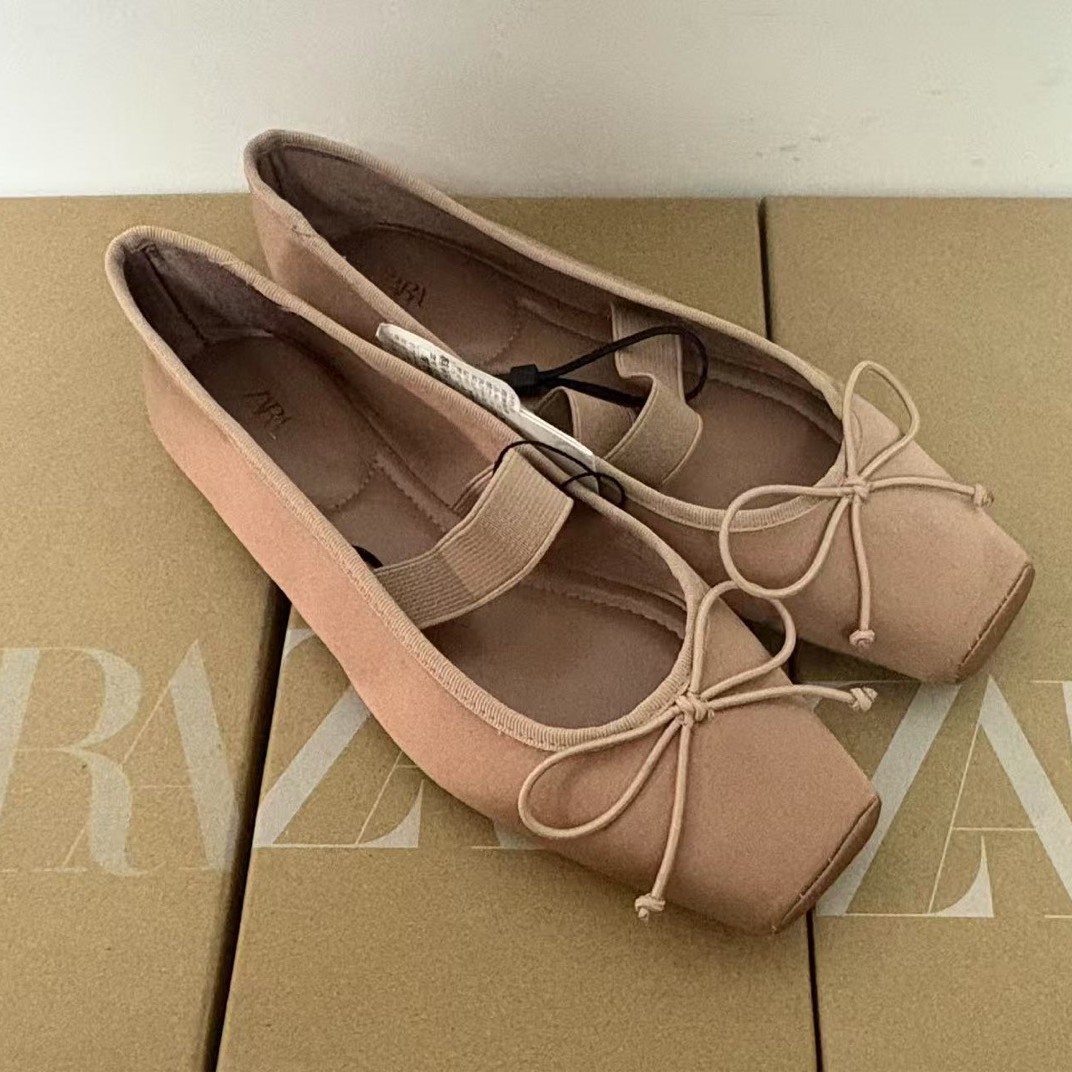 2025 Spring and Autumn New Style Women's Height Increasing Shoes Soft Sole Mary Jane Shoes French Style Chanel Style Flat Shoes