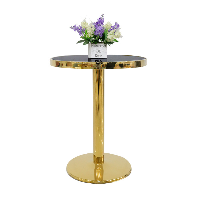 Mesa de café de vidrio mesa de té de lujo ligera sala de estar tabla de roca MDF pegatinas mesa de café de vidrio casero