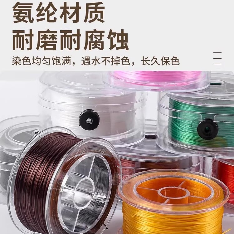 【新人立减5元】手串弹力绳文玩水晶珍珠穿珠子diy材料扁丝耐磨|undefined