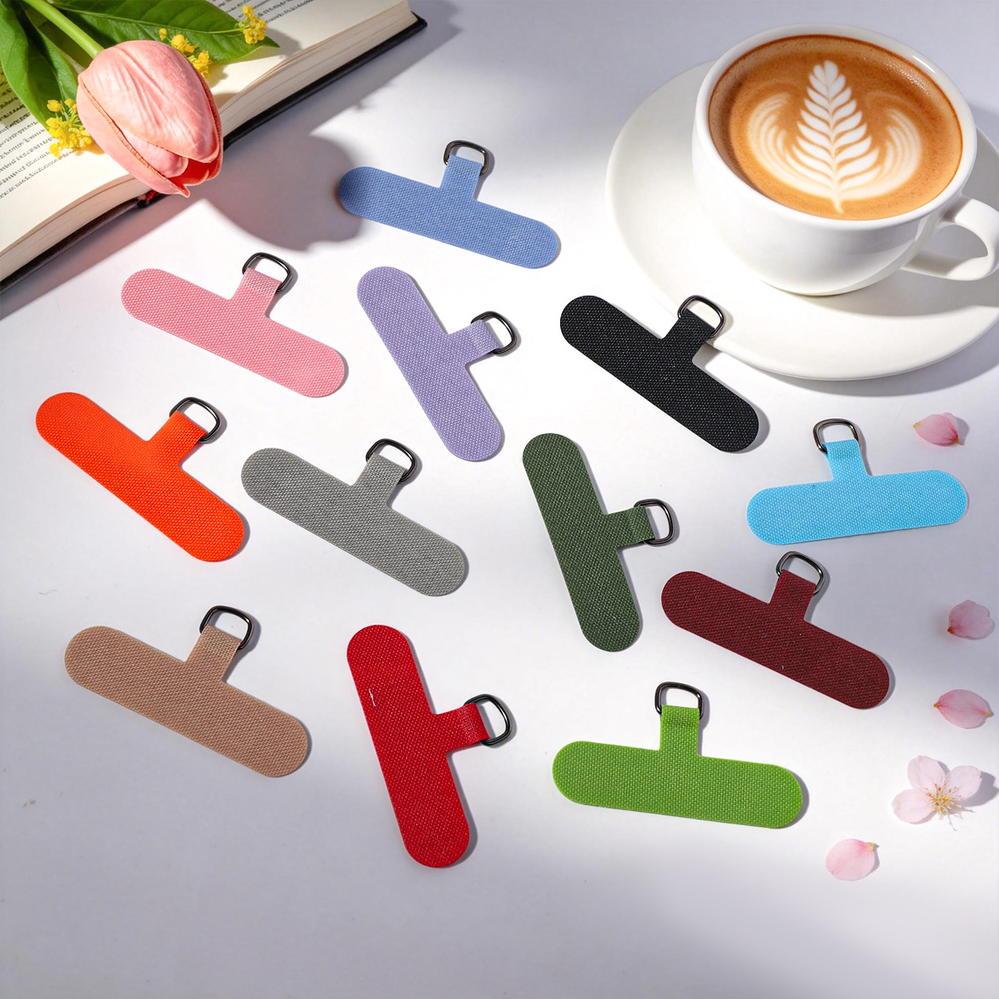 Mobile Phone Case, Mobile Phone Lanyard, Solid Color Durable Card Holder, Simple Colorful Phone Pad, Durable Card Wholesale