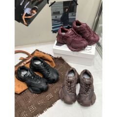 欧洲站八爪鱼厚底老爹鞋女2025年新款时尚百搭网面透气休闲运动鞋