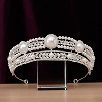 2021 новая Корейская Милая невеста серебро супер фея Корона со стразами головной убор универсальные свадебные аксессуары для волос Свадебные аксессуары