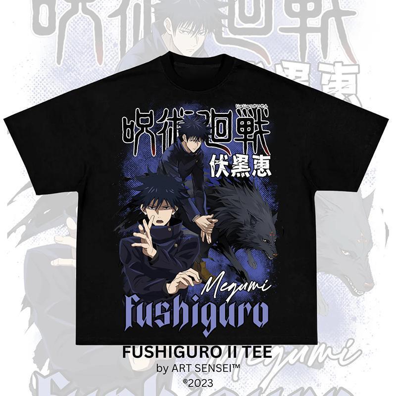 Jujutsu Kaisen Fushiguro Megumi & Tokyo Ghoul Kaneki Ken & Jujutsu Kaisen Japanese Anime Direct Print Short Sleeve T-Shirt Summer Jujutsu Kaisen Fushiguro Megumi & Tokyo Ghoul Kaneki Ken & Jujutsu Kaisen Japanese Anime Direct Print Short Sleeve T-Shirt Summer