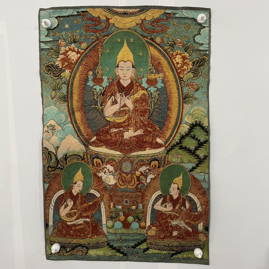 중국 카드 바 자수 Thangka (125291)