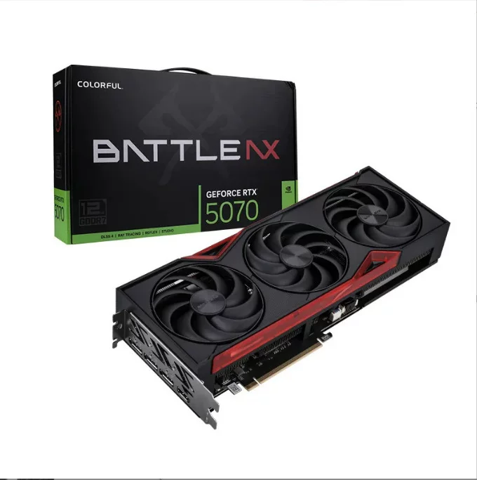 Графическая карта Tomahawk GeForce RTX 5070, 12 ГБ GDDR6, настольный PCIe, готова к ИИ/киберспорту