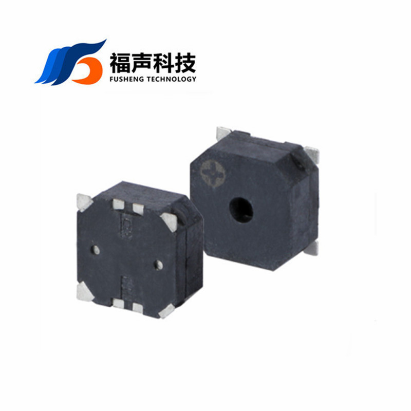 FUET-8540电磁式贴片无源蜂鸣器8.5*8.5*4MM3V顶部发音高分贝