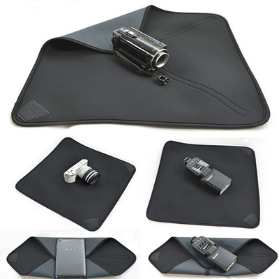 跨境货源现货单反相机折叠布镜头百折布摄影照相机防护布|ms